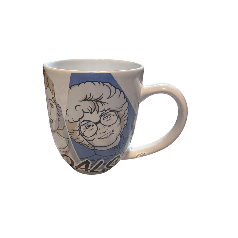 Zak‎ Designs Golden Girls Coffee Mug Unisex OS White Good #SQUAD Graphic Ceramic